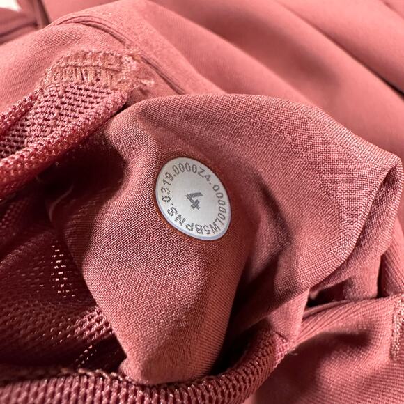 Lululemon On The Fly 7/8 Pant Rustic Clay Women's Sz 4 Excellent Used Condition - Picture 7 of 11